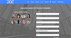 Desktop Screenshot of docjobs.com